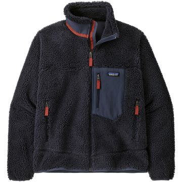 Pile da uomo Patagonia Classic Retro-X® Fleece Dark Natural w/Basin Green