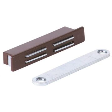 Chiusura magnetica Sifi per porte scorrevoli Marrone