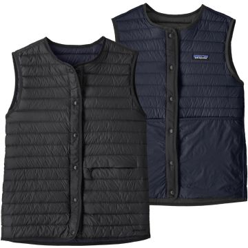 Gilet da donna Patagonia Lightweight Reversible Down Sweater™ Vest Black