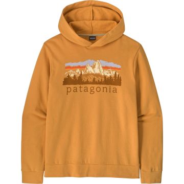 Felpa da uomo Patagonia Fitz Roy Foothills Daily Hoody Dried Mango