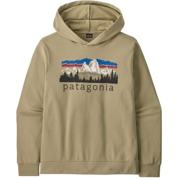 Felpa da uomo Patagonia Fitz Roy Foothills Daily Hoody Weathered Stone