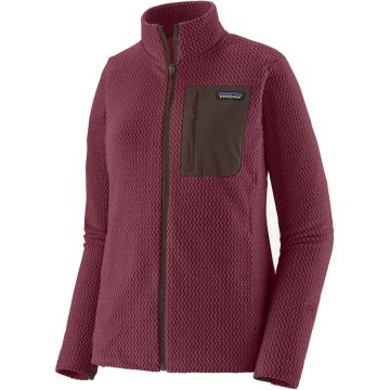 Pile da donna Patagonia R1® Air Fleece Jacket Berry Fig