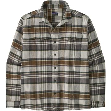 Camicia da uomo Patagonia Fjord Flannel Blizzard: Salt Grey