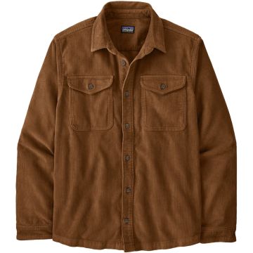 Camicia da uomo Patagonia Corduroy Shirt Deer Brown