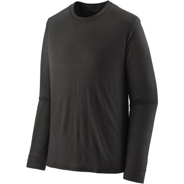 Maglia da uomo Patagonia Long-Sleeved Capilene® Cool Merino Blend Shirt Black