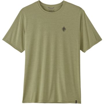  Maglia da uomo Patagonia Capilene® Cool Daily Shirt - Hut Tripper Gumtree Green - Light Gumtree Green X-Dye