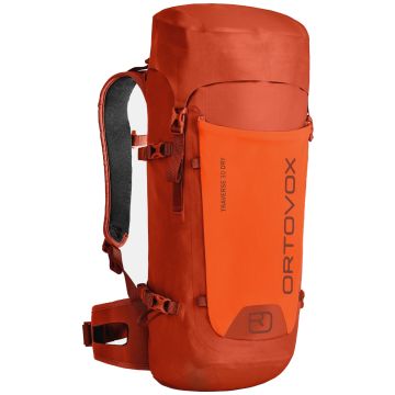 Zaino da alpinismo Ortovox Traverse 30 Dry Desert orange