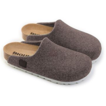 Pantofole Bioline 48 Merinos Castagno