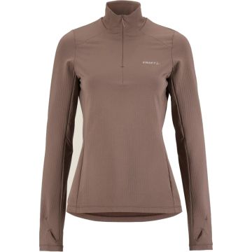 Maglia termica da donna Craft Gain Thermal Midlayer 2 Plum Taupe