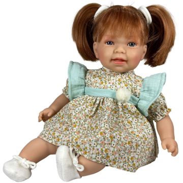 Bambola Nines d'Onil Little Susi Flowers Redhair 40 cm