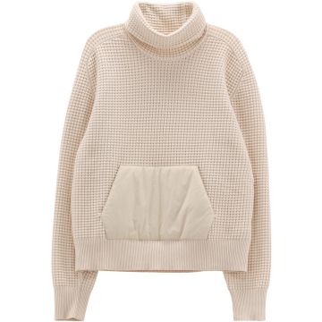 Pullover da donna Jeanne Baret Vinter Turtleneck Ivory