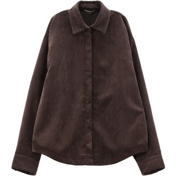 Camicia da donna Jeanne Baret Faroe Espresso