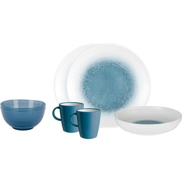 Set di stoviglie Brunner Tête-Â-Tête Meteor Azur (C1X)