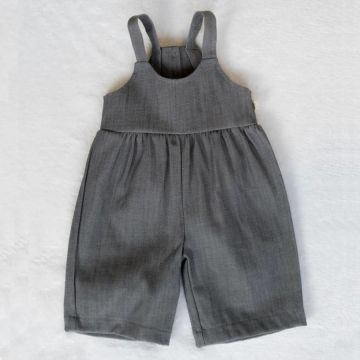Salopette da bambina Bamboom Jeans Blu
