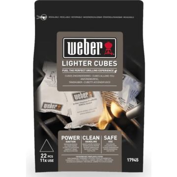 Cubetti accendifuoco Weber (22 pezzi)