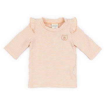 Maglia anti-UV Bamboom con maniche 3/4 Pink stripes bear (435)