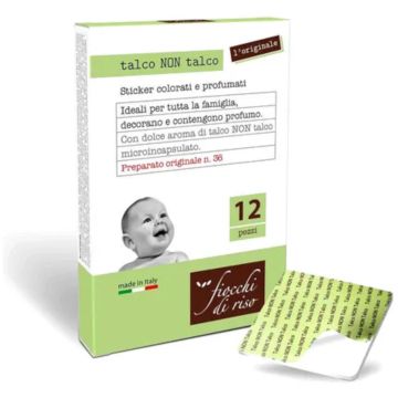 Cerotti Fiocchi di Riso Talco non talco