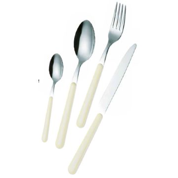 Set di posate Beaver Brand Brezza Avorio