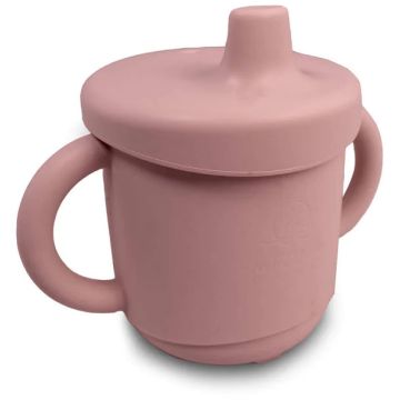 Tazza con due coperchi Mizu Baby Taiki Rosa