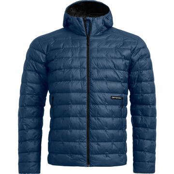 Giacca da uomo Ortovox Downwool 180 Hooded Blue Nunatak