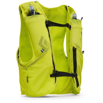 Gilet da donna Black Diamond Distance 4 Hydration Optical Yellow