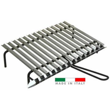 Griglia in acciaio inox Pegoraro 60x35 cm