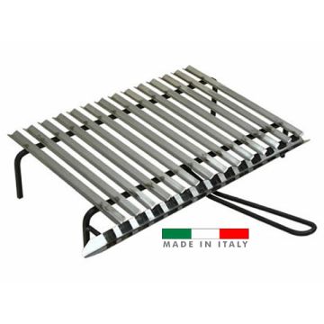 Griglia in acciaio inox Pegoraro 70x35 cm