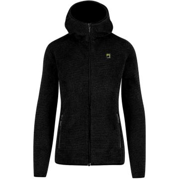 Pile da donna Karpos Vertice Hoodie Fleece Black