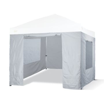 Kit di 4 pareti laterali Bertoni per gazebo Rapido 300 Bianco