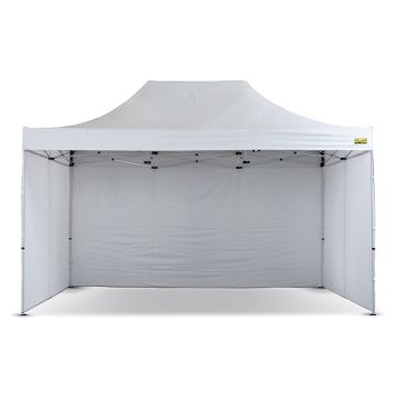 Telo laterale Bertoni per gazebo Piramide 4,5 m Bianco