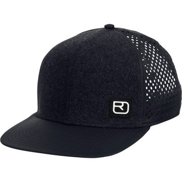 Cappellino da uomo Ortovox Logo Air Trucker Black raven