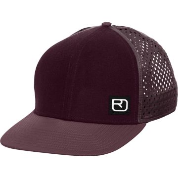 Cappellino da donna Ortovox Logo Air Trucker Chestnut