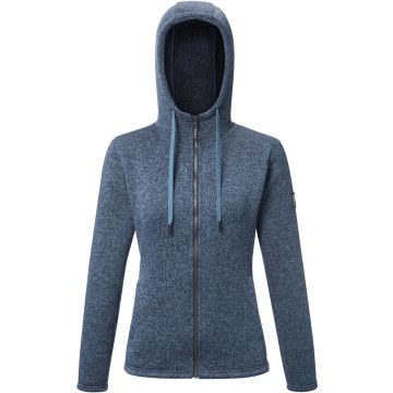 Pile da donna Millet Chamonix Knitwarm Hoodie Shadow Blue