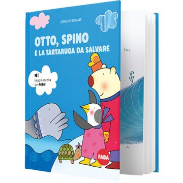 Libro Faba "Otto, Spino e la tartaruga da salvare"