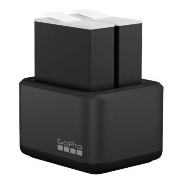 Caricabatterie doppio GoPro con Batterie Enduro