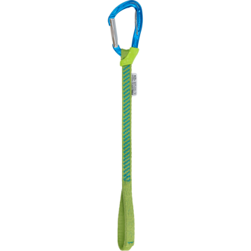 Rinvio Climbing Technology Tricky azzurro / verde 35 cm 