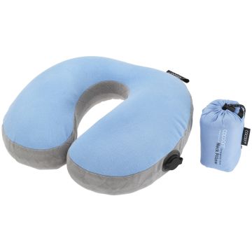 Cuscino Cocoon Air-Core Neck Pillow Light Blue / Grey