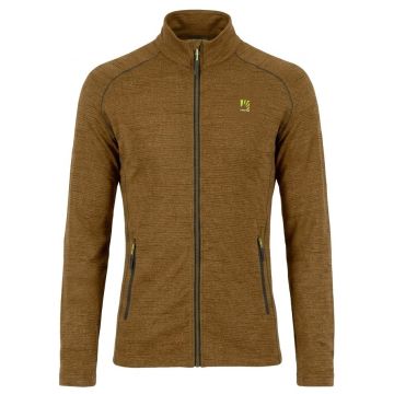Pile da uomo Karpos Pomedes Evo Full-Zip Fleece Bronze