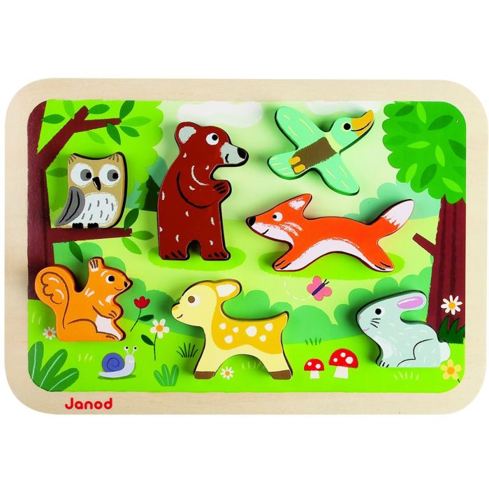 Puzzle "Animali della Foresta" 