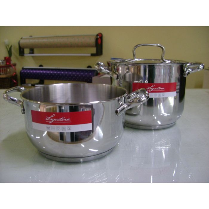 Pentole in acciaio Lagostina sconto -20%