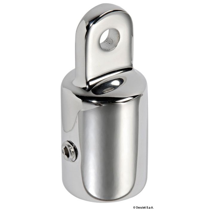 Cappuccio terminale inox 22 mm