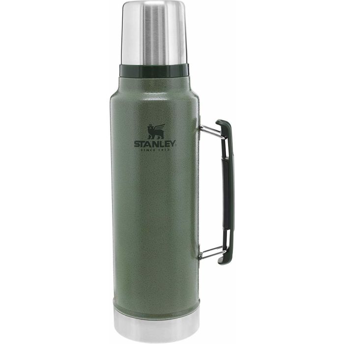Thermos Classic Vacuum Bottle 1L Hammertone Green
