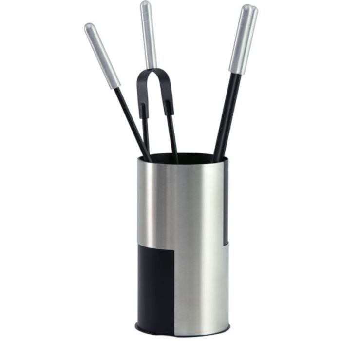 Porta attrezzi serie Nero con 4 accessori