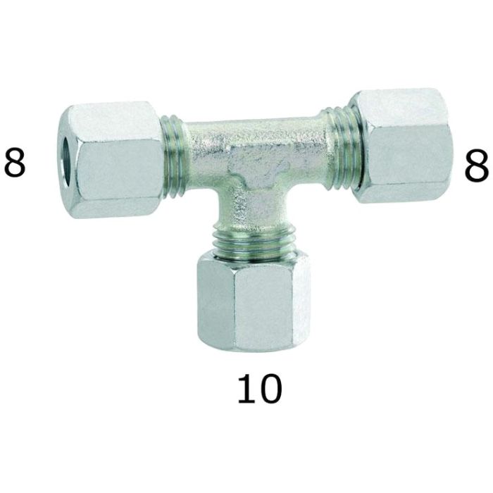 Innesto rapido per condotti a gas per tubi da 8 mm Innesto rapido per condotti a gas per tubi da 8 mm