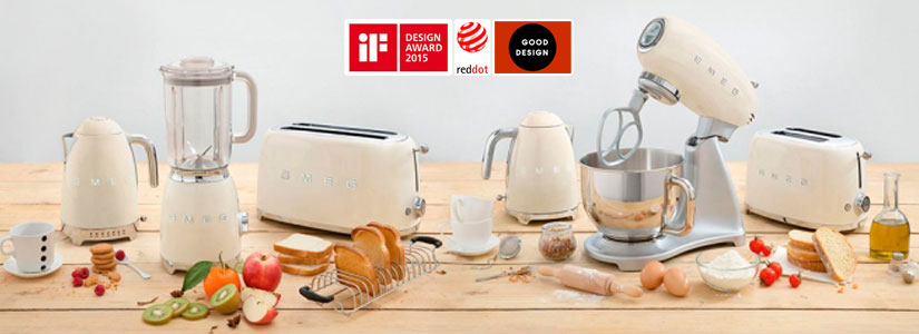 Piccoli elettrodomestici SMEG, gli anni '50 ti aspettano in negozio