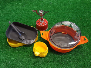 Il set pranzo adeguato ti garantisce pasti sani con un minimo ingombro.