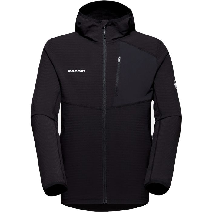 Pile da uomo Mammut Madris Light ML Hooded Black