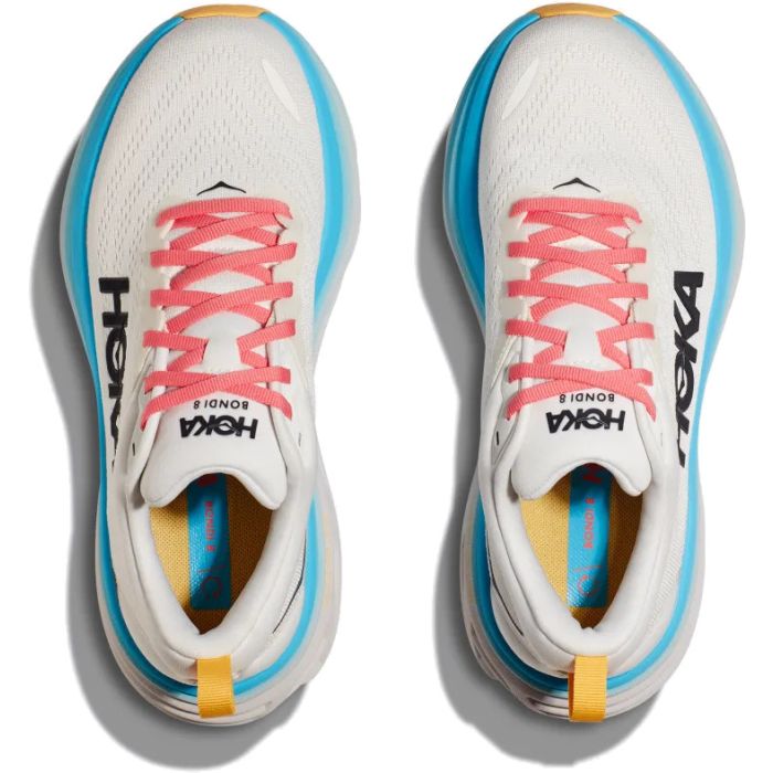 Scarpa da donna Hoka Bondi 8 blanc de blanc swim day