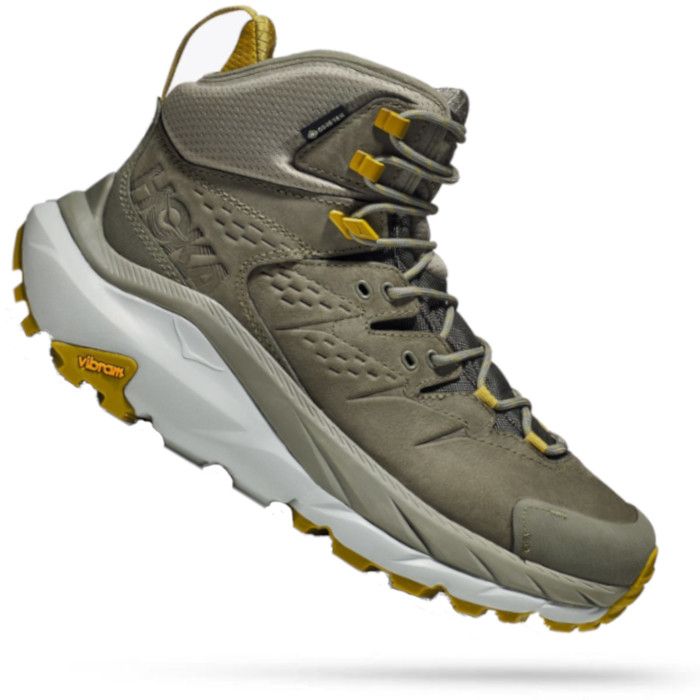 Scarponcini da uomo Hoka Kaha Gore Tex Olive Haze Mercury